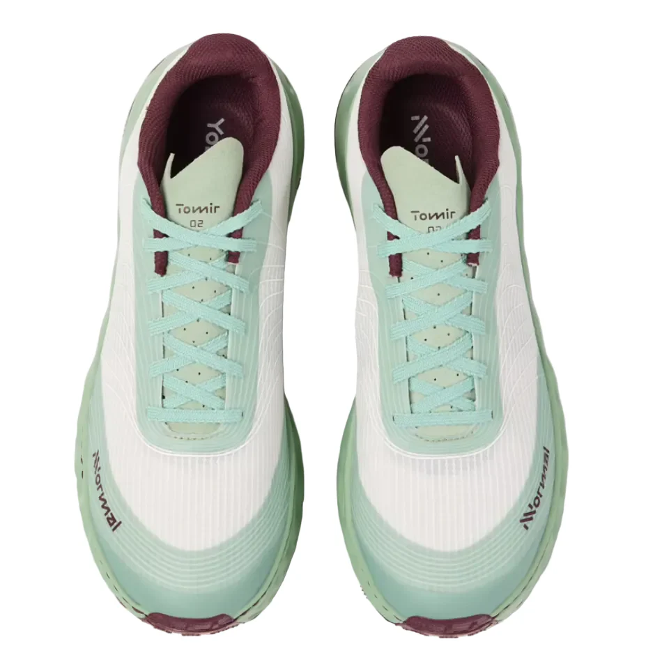 NNormal Unisex Tomir 2.0 Trail Running Shoes in Green/White SS26 - Image 2