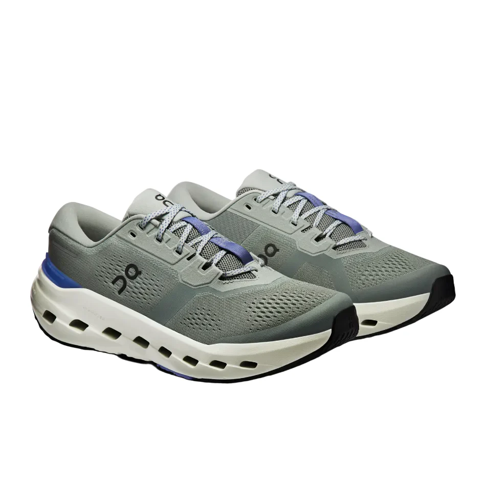 On Men's Cloudrunner 3 Running Shoes in Tin/Iceberg SS26 - Image 3
