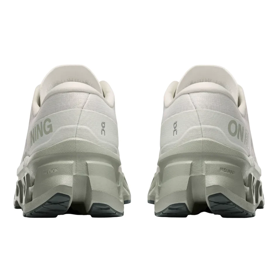 On Women's Cloudmonster 3 Running Shoes in Ivory/Tin SS26 - Image 3