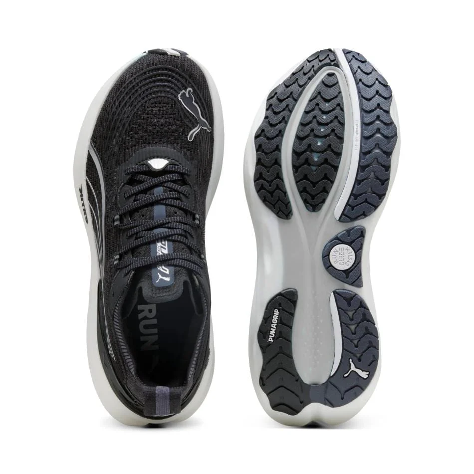 Puma Men's ForeverRun NITRO 2 Running Shoes in PUMA Black/PUMA White SS25 - Image 3