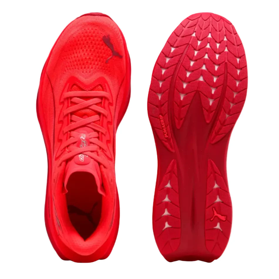 Puma Men's Deviate Pure Nitro Running Shoes in Ultra Red/Red Rhythm AW26 - Image 3