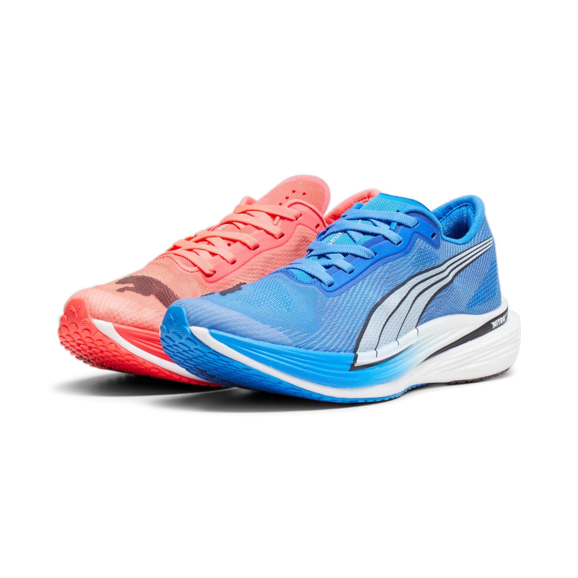 Puma Women's  Deviate Nitro Elite 2 Wns Fire Orchid-Ultra Blue - Image 2