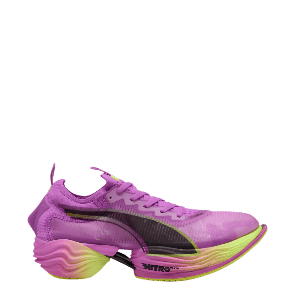 PUMA Women's Fast-R NITRO Elite 2 Running Shoes in Pure Magenta/Yellow Alert SS25