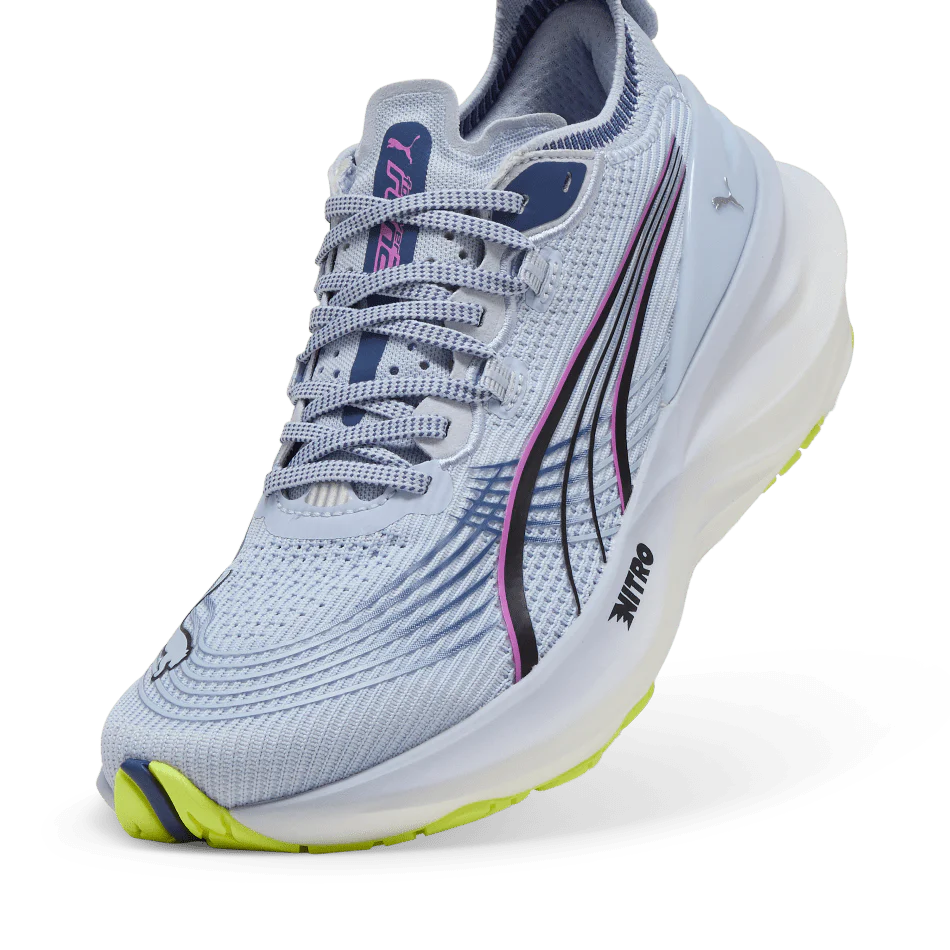 Puma Women's ForeverRun NITRO 2 Running Shoes in Cool Weather/Yellow Alert SS25 - Image 2