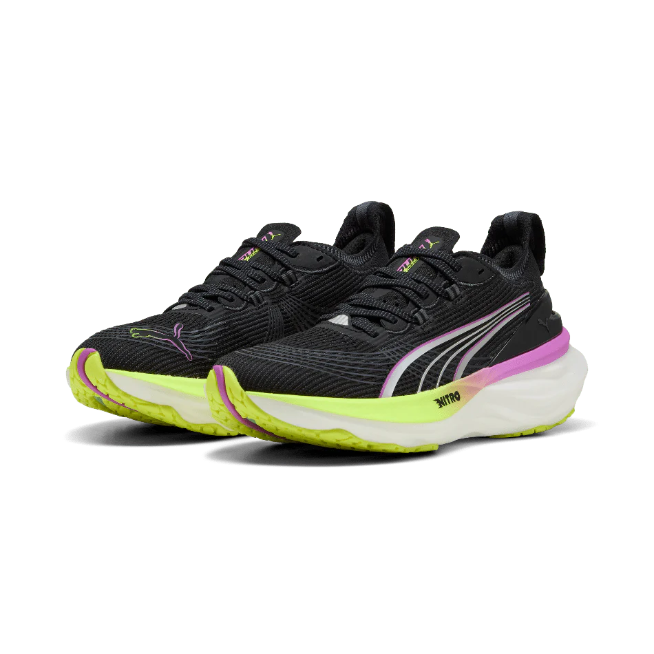 Puma Women's ForeverRun NITRO 2 Running Shoes in Puma Black/Pure Magneta SS25 - Image 5
