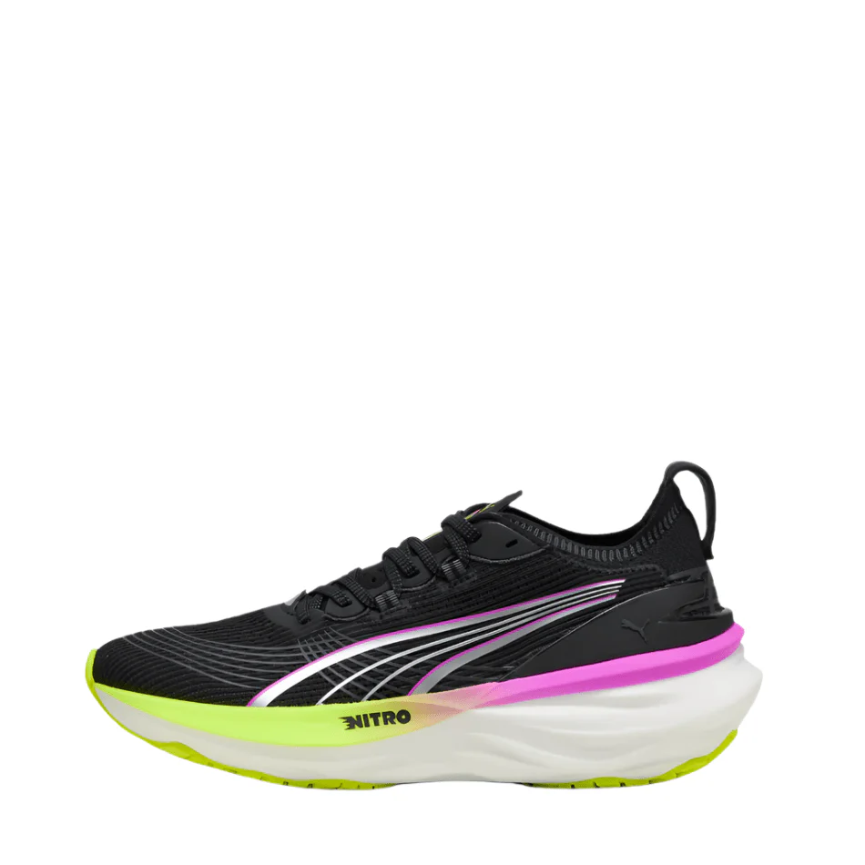Puma Women's ForeverRun NITRO 2 Running Shoes in Puma Black/Pure Magneta SS25 - Image 6