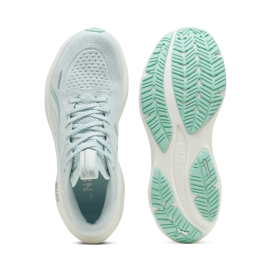 PUMA Women's Magnify NITRO 3 Running Shoes in Sea Glass/Mint Melt AW25 - Image 2