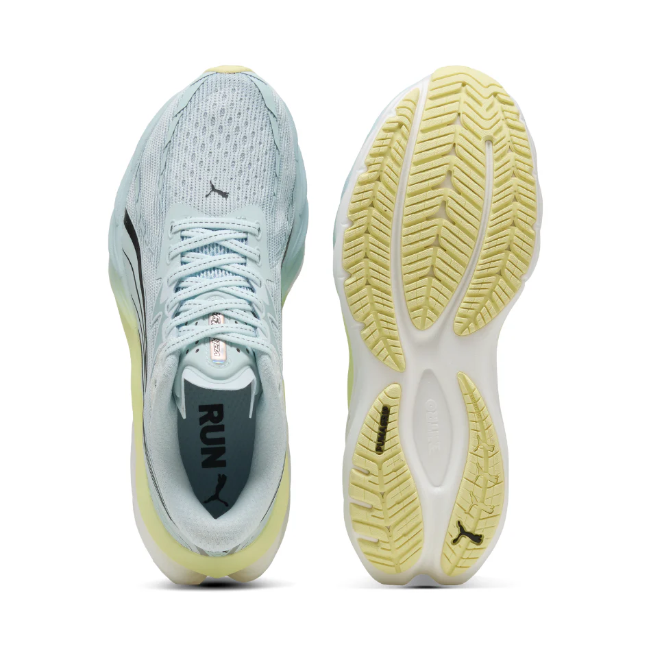 PUMA Women's Velocity NITRO 4 Running Shoes in Sea Glass/Gold Moon AW25 - Image 2