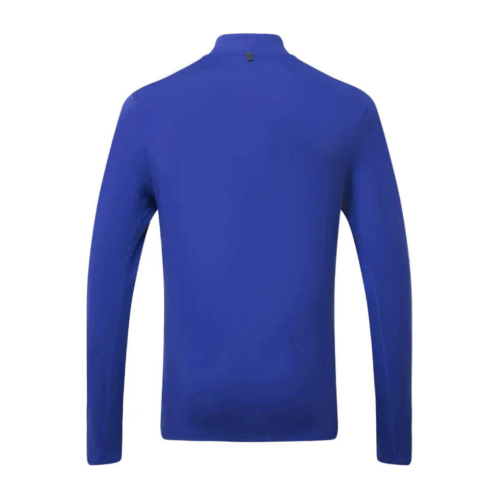 Ronhill Men's Core Thermal 1/2 Zip Top in Dark Cobalt/Bright White SS26 - Image 2