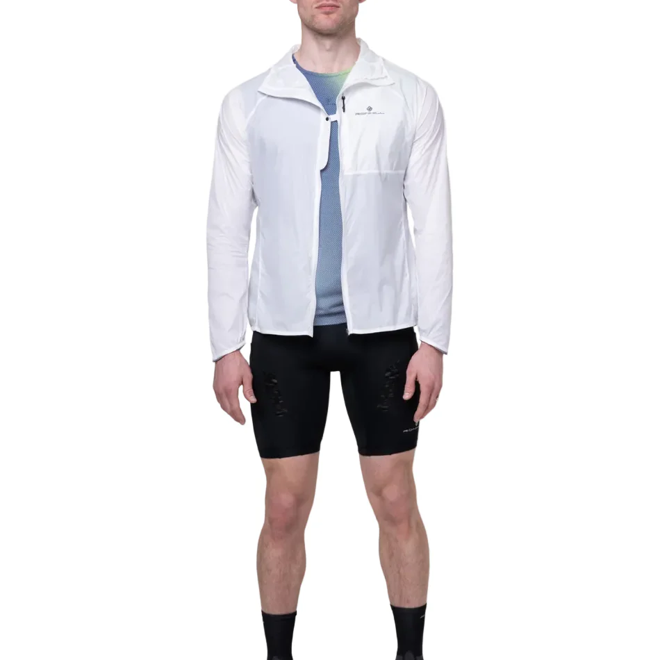 Ronhill Men's Tech All-Terrain Jacket in Bright White SS26 - Image 3