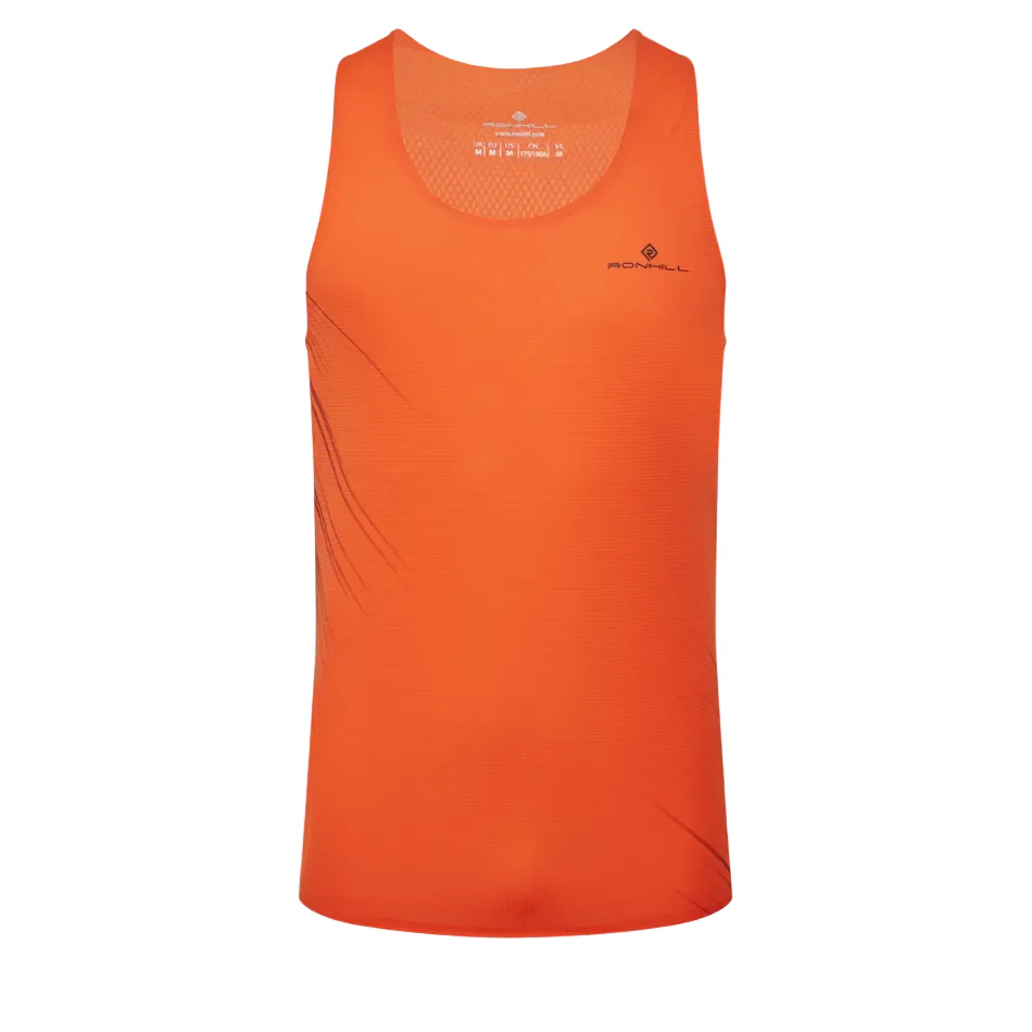 Ronhill Men's Tech Race Vest in Ronhill Red/Black SS26