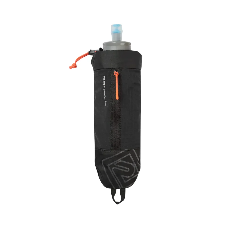 Ronhill SoftFlask with Sleeve in Black/Ronhill Red SS26