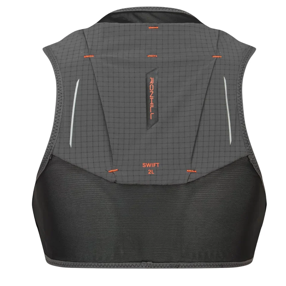 Ronhill Unisex Swift 2L Running Vest in Black/Ronhill Red SS26 - Image 2