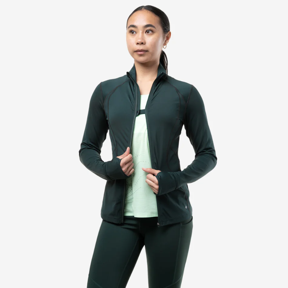 Ronhill Women's Tech Contour Jacket in Dark Laurel SS26 - Image 3