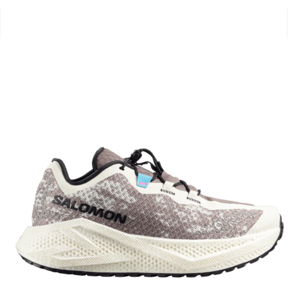 Salomon Men's Aero Glide 4 GRVL Running Shoes in Vanilla Ice/Black/Iron SS26