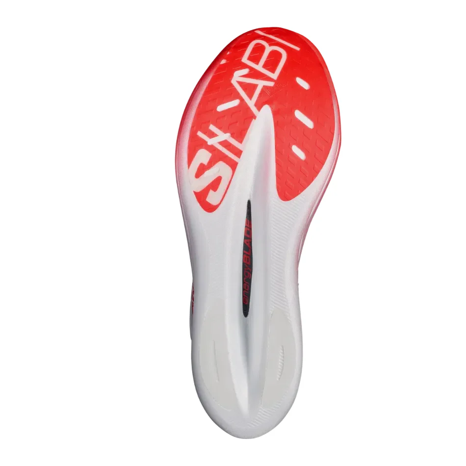 Salomon Unisex S/LAB Phantasm 3 Running Shoes in White/White/Fiery Red SS26 - Image 2
