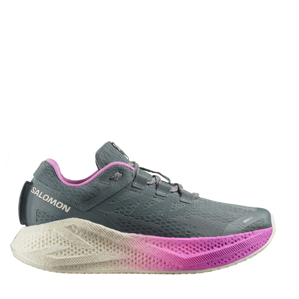 Salomon Women's Aeroglide 3 Running Shoes in Sedona Sage/Vanilla Ice/Cyclamen AW25