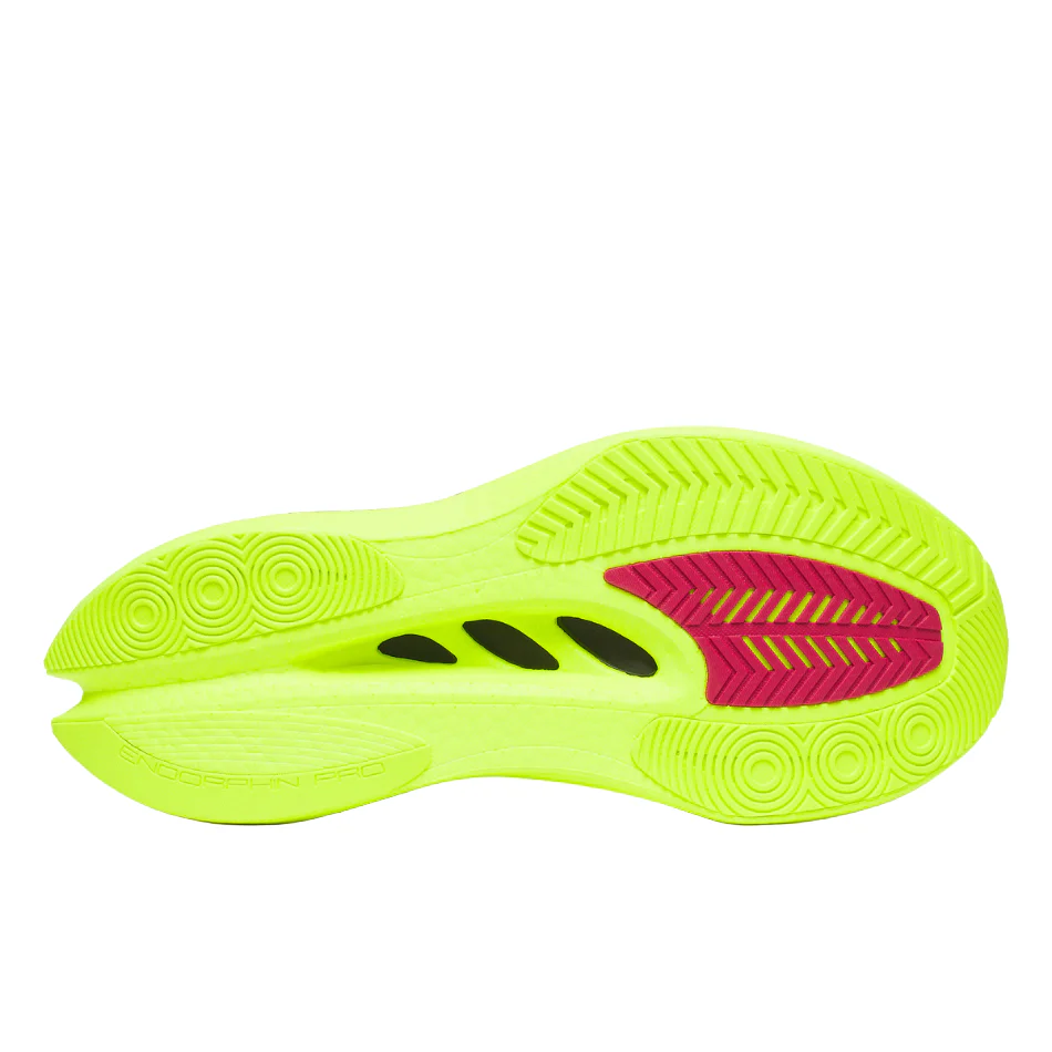 Saucony Men's Endorphin Pro 5 Running Shoes in Citron/Black SS26 - Image 5
