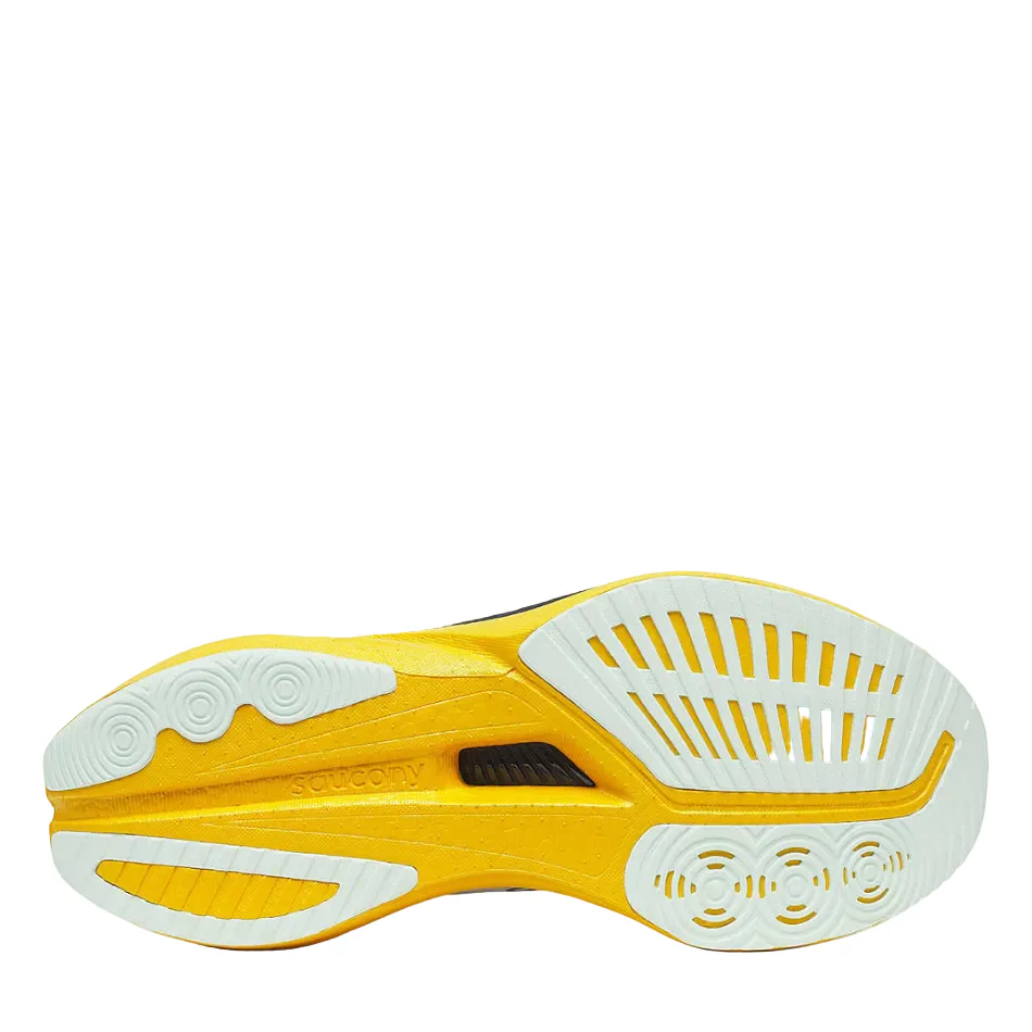 Saucony Men's Tokyo Endorphin Speed 5 Running Shoes in White/Fleur SS26 - Image 3