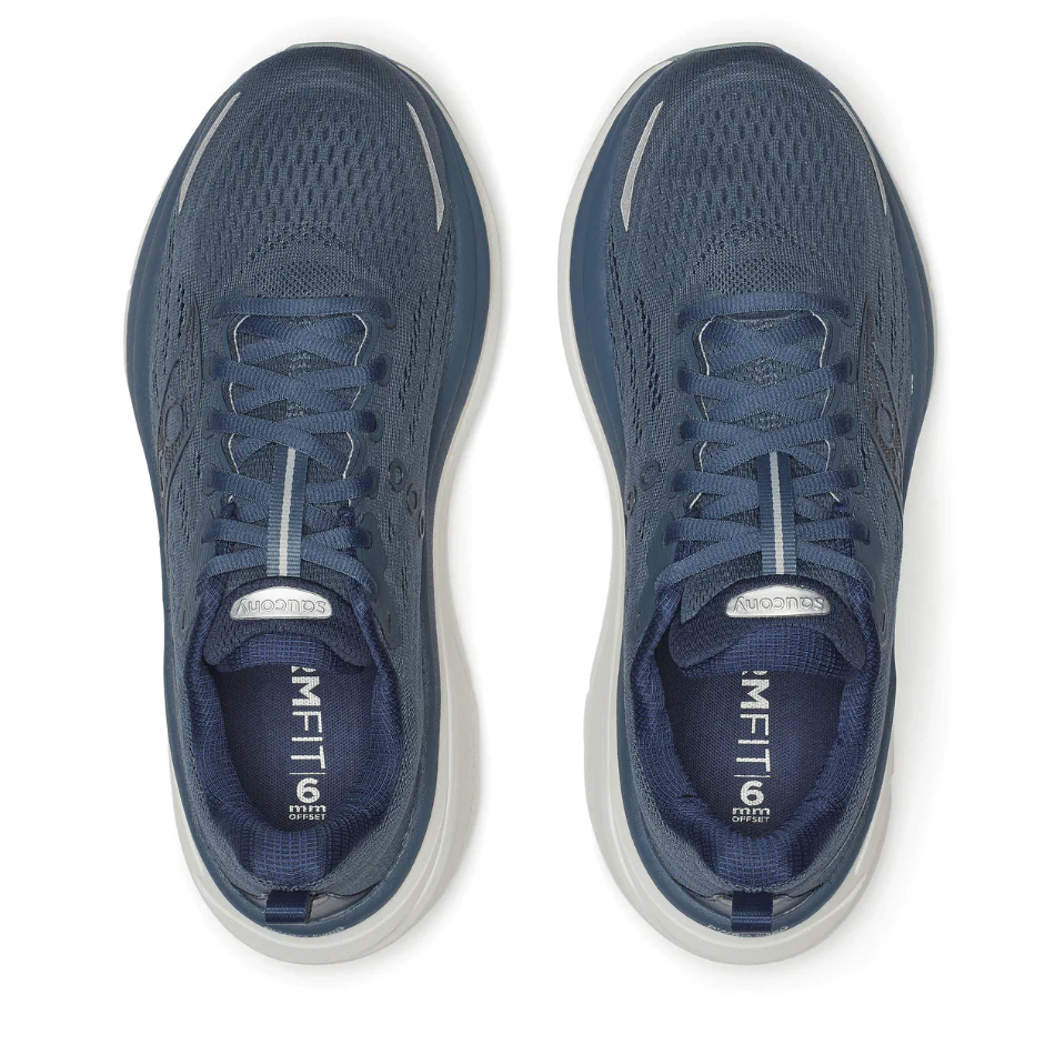 Saucony Men's Hurricane 25 Running Shoes in Dusk/Iceberg AW25 - Image 2