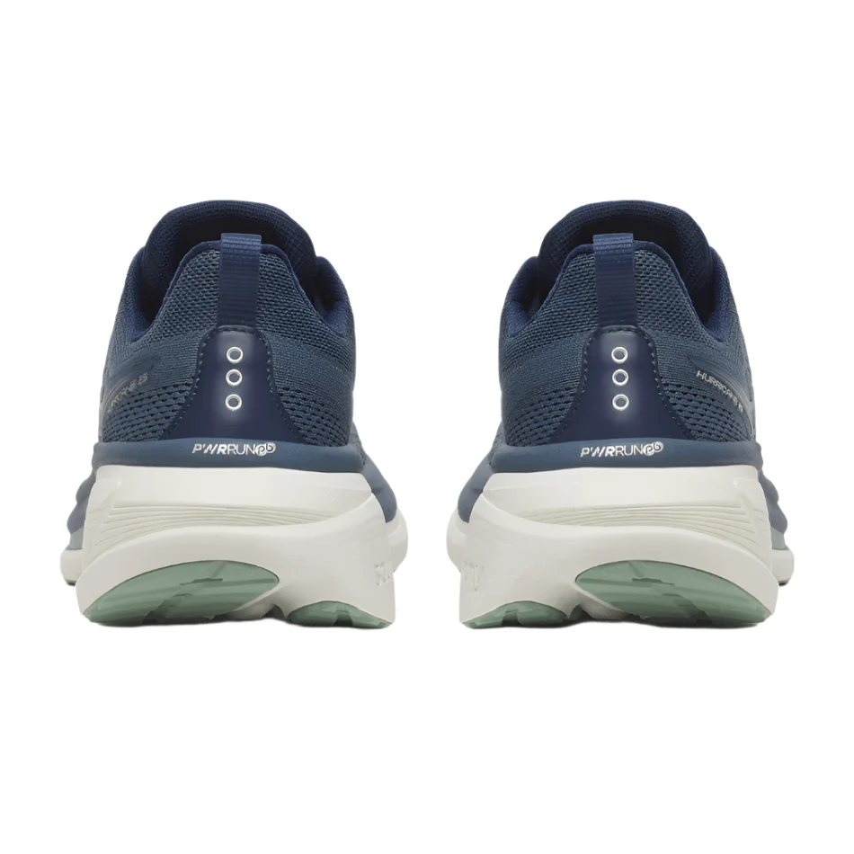 Saucony Men's Hurricane 25 Running Shoes in Dusk/Iceberg AW25 - Image 4
