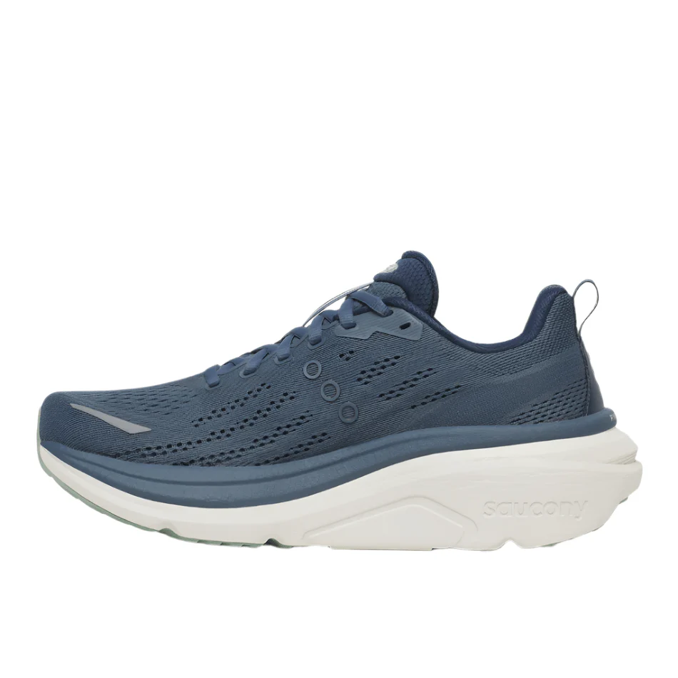 Saucony Men's Hurricane 25 Running Shoes in Dusk/Iceberg AW25 - Image 6