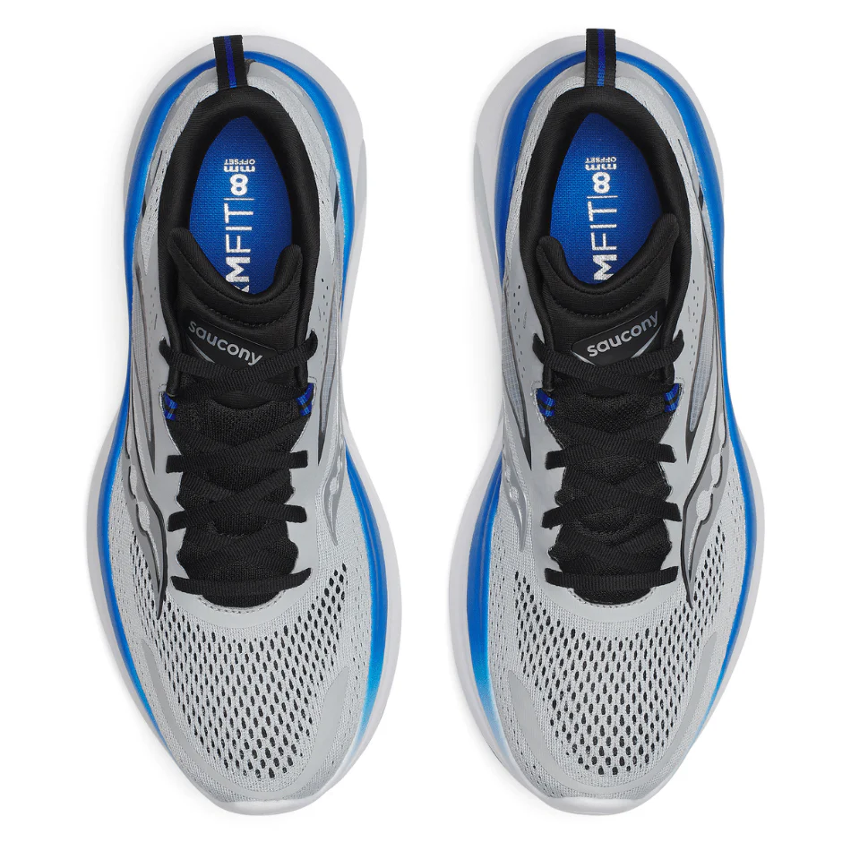 Saucony Men's Omni 22 Running Shoes in Cloud/Sky Diver SS25 - Image 2