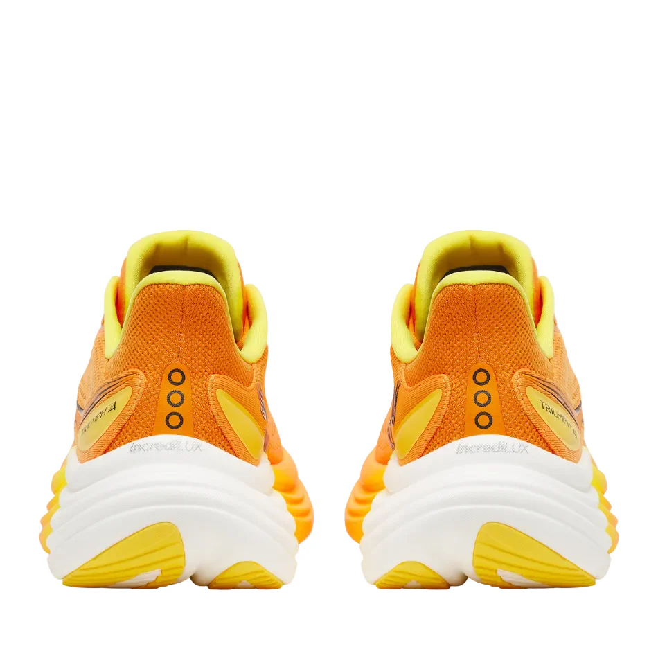 Saucony Men's Triumph 24 Running Shoes in Fuego AW26 - Image 3