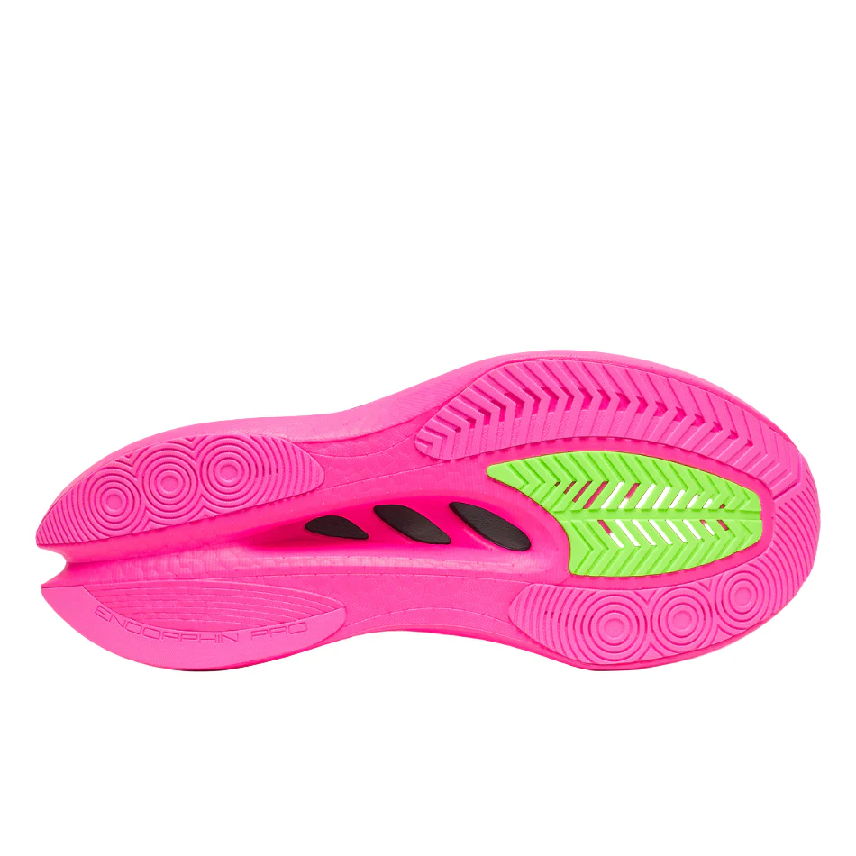Saucony Women's Endorphin Pro 5 Running Shoes in Black/Shock SS26 - Image 4