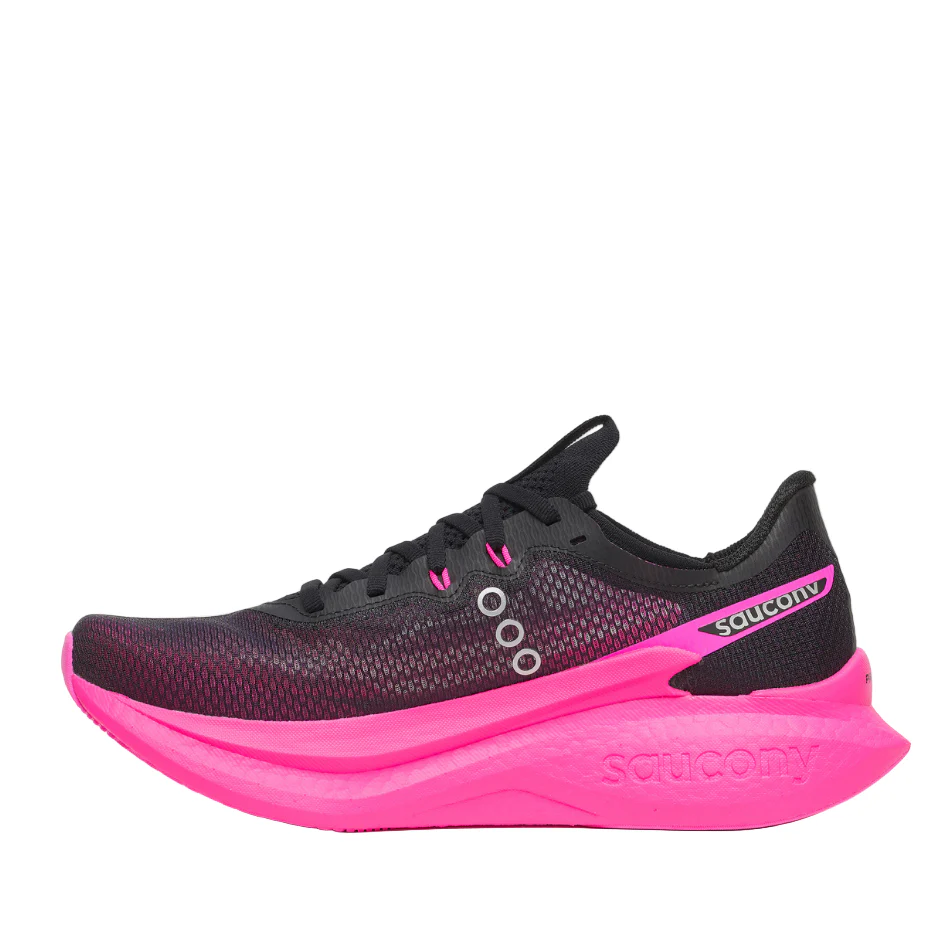 Saucony Women's Endorphin Pro 5 Running Shoes in Black/Shock SS26 - Image 5