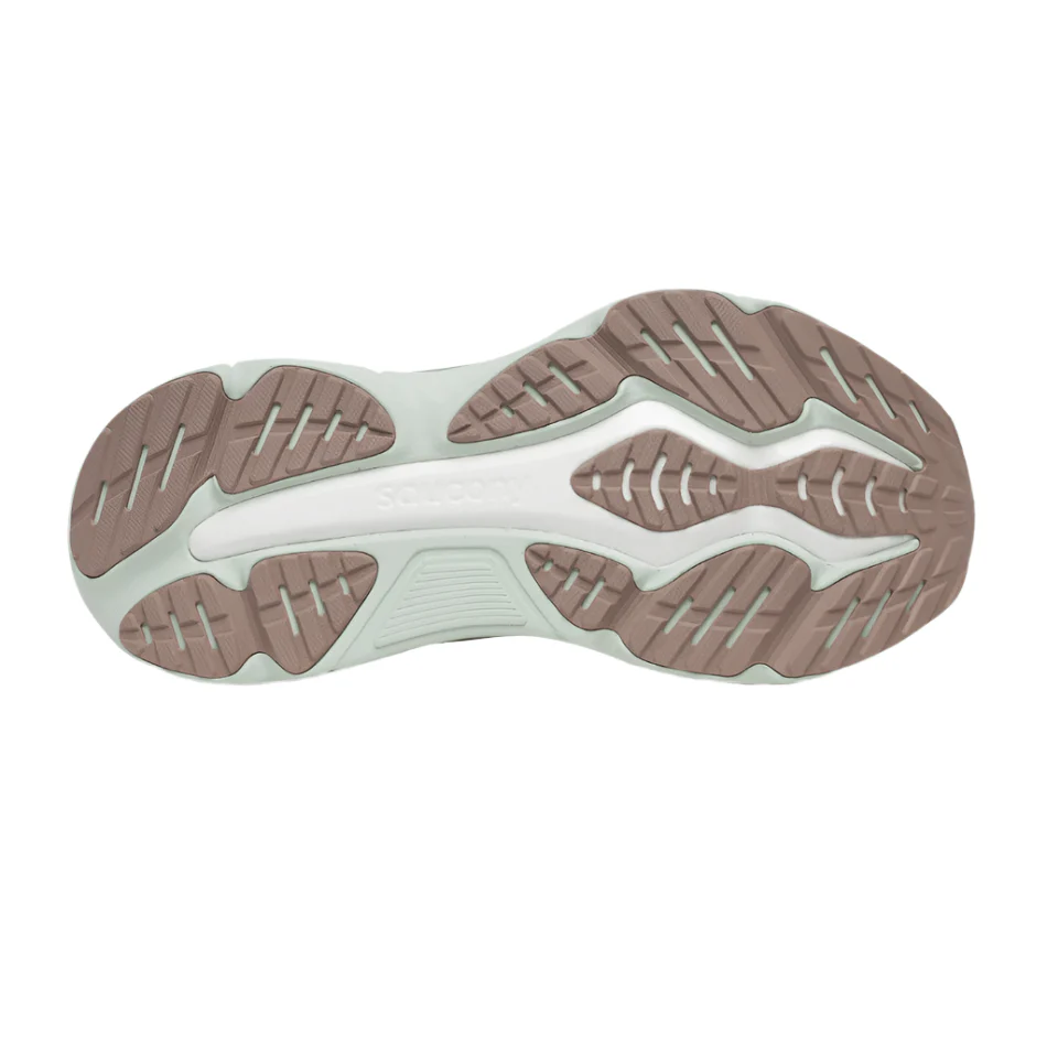 Saucony Women's Hurricane 25 Running Shoes in Iceberg/Aloe AW25 - Image 3