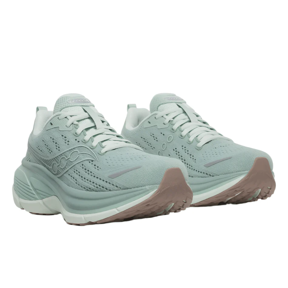 Saucony Women's Hurricane 25 Running Shoes in Iceberg/Aloe AW25 - Image 5