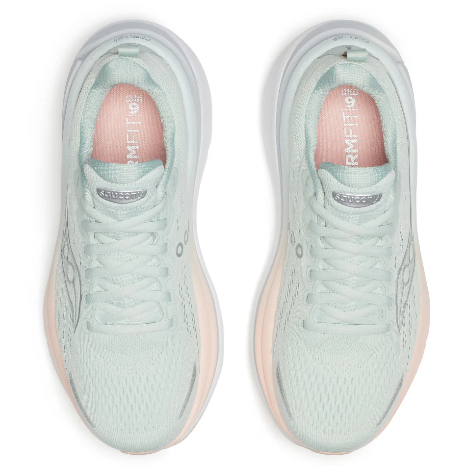Saucony Women's Hurricane 25 Running Shoes in Mist/Cameo SS26 - Image 2