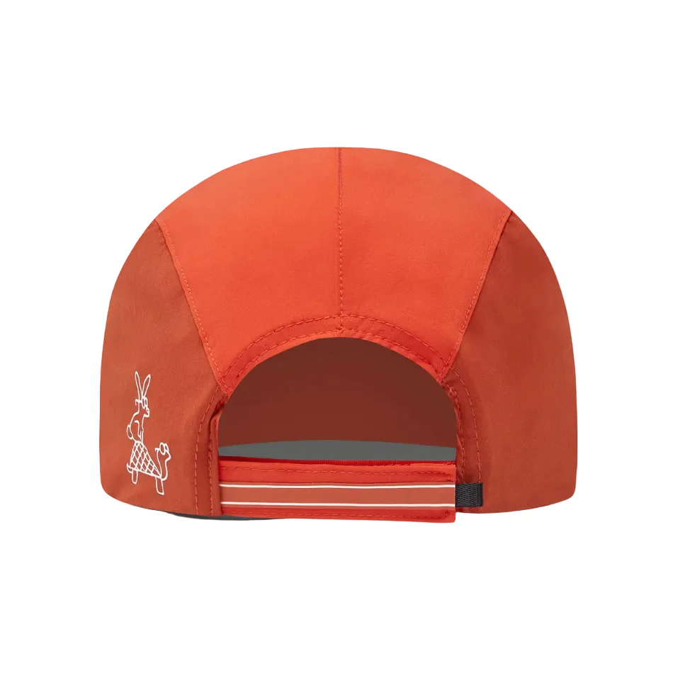 Sealskinz Unisex Runham Ultra Lightweight Quick Dry Foldable Running Cap in Orange SS26 - Image 3