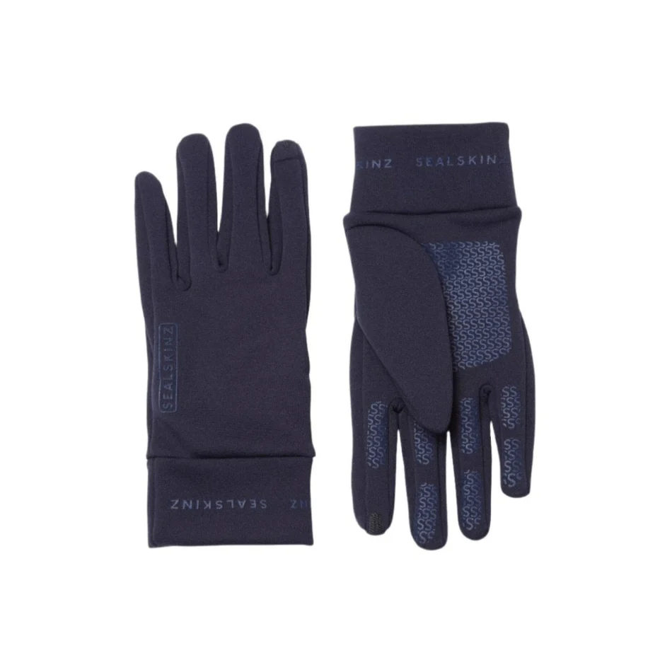 Sealskinz Water Repellent Acle Nano Fleece Glove in Navy AW25