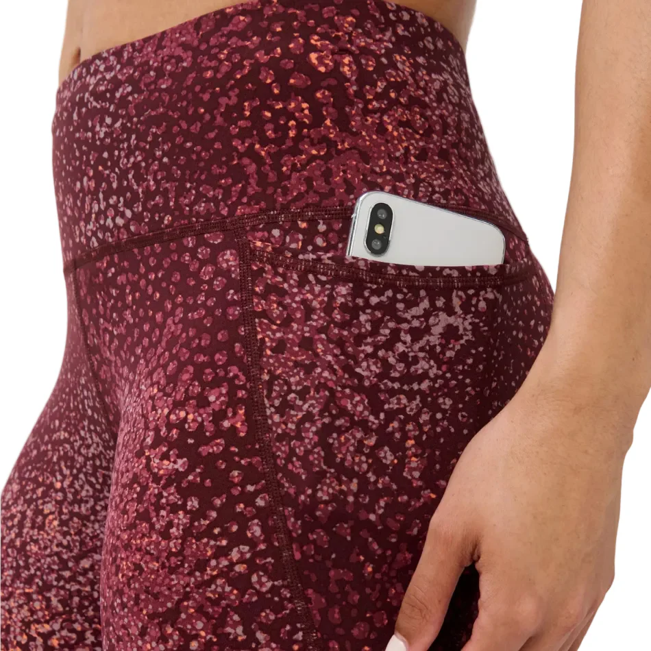 Sweaty Betty Power 7/8 Workout Leggings in Red Dot Terrain Print AW26 - Image 3