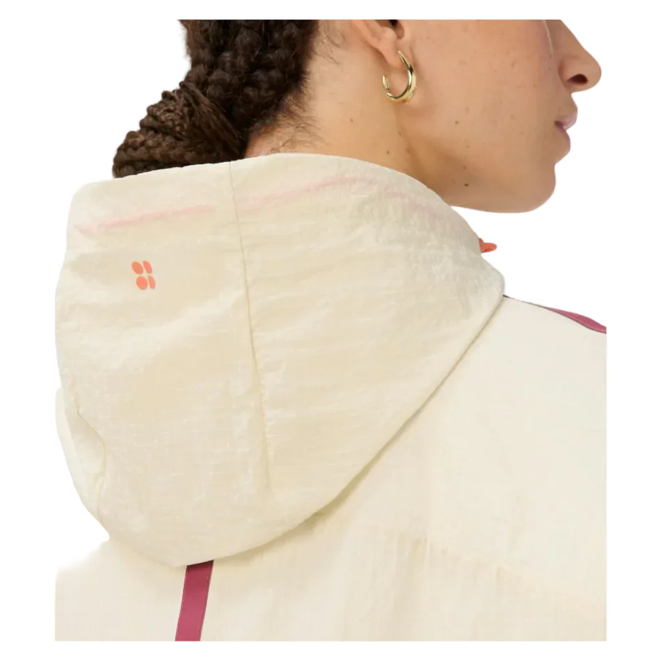 Sweaty Betty Ripstop Patch Pocket Lightweight Jacket in Wheat Beige AW26 - Image 4
