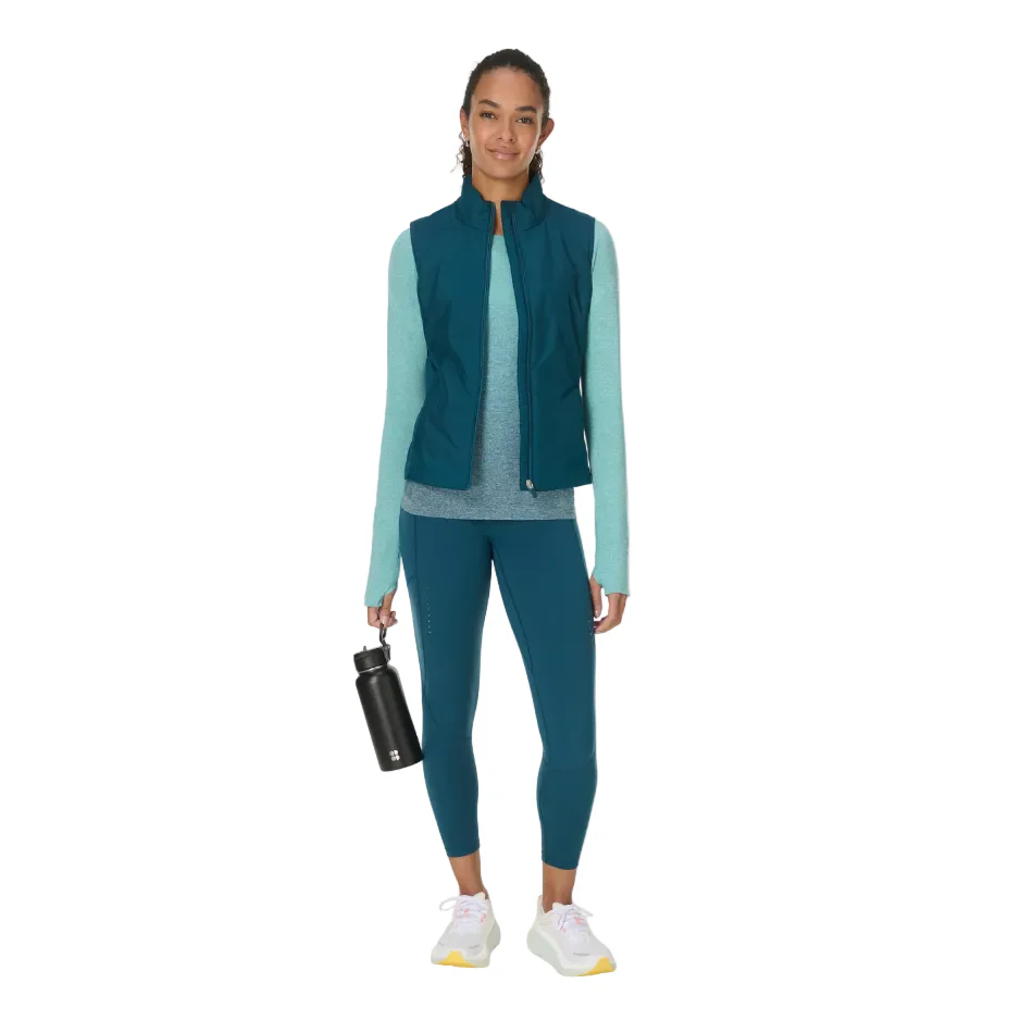 Sweaty Betty Runner's High 7/8 Leggings in Deep Green SS26 - Image 4
