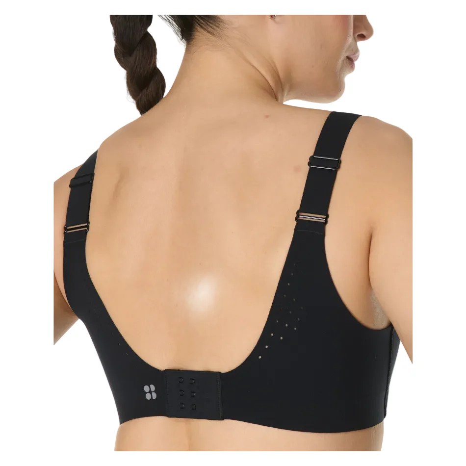 Sweaty Betty Runner's High Sports Bra in Black SS26 - Image 3