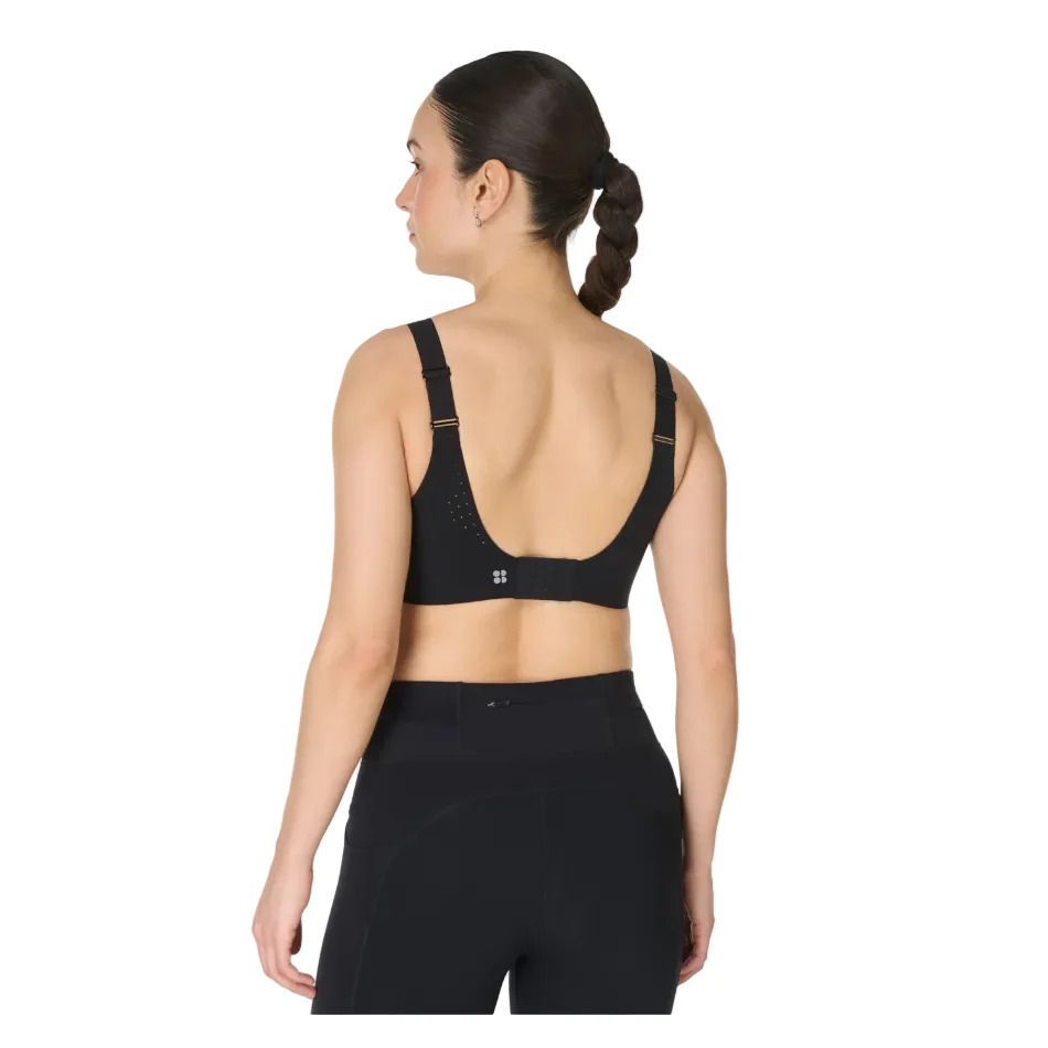 Sweaty Betty Runner's High Sports Bra in Black SS26 - Image 4