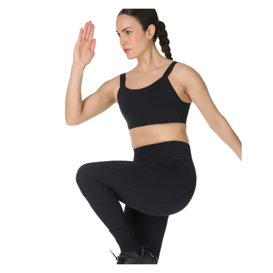Sweaty Betty Runner's High Sports Bra in Black SS26 - Image 5