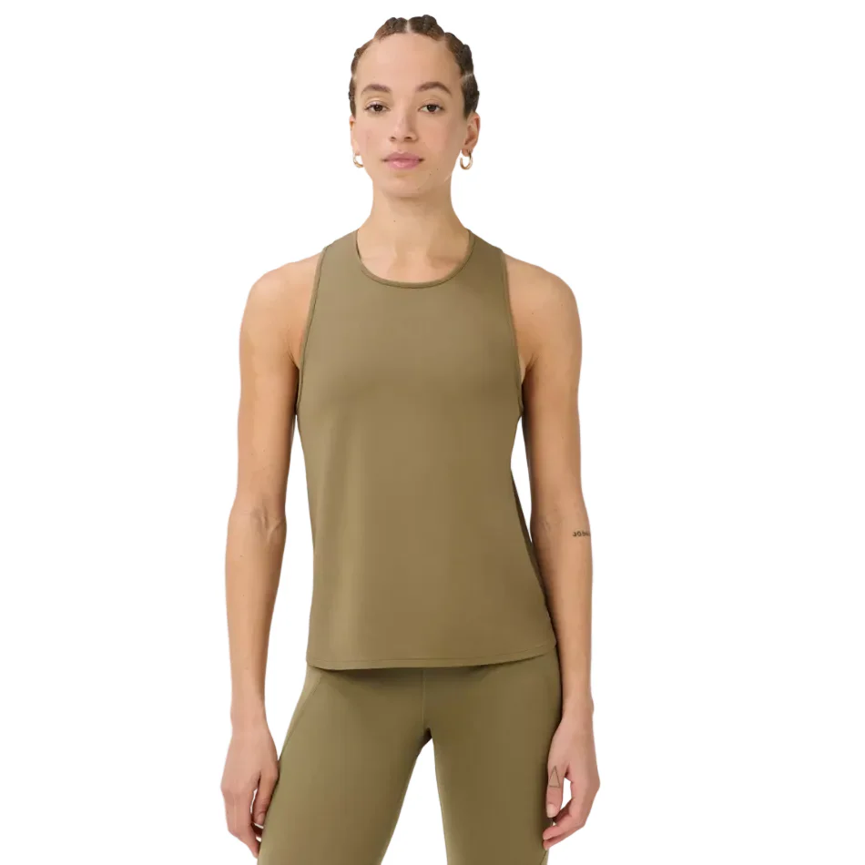 Sweaty Betty Runner's High Vest in Khaki Brown AW26 - Image 2